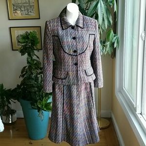 Abigail Kate silk suit size 10